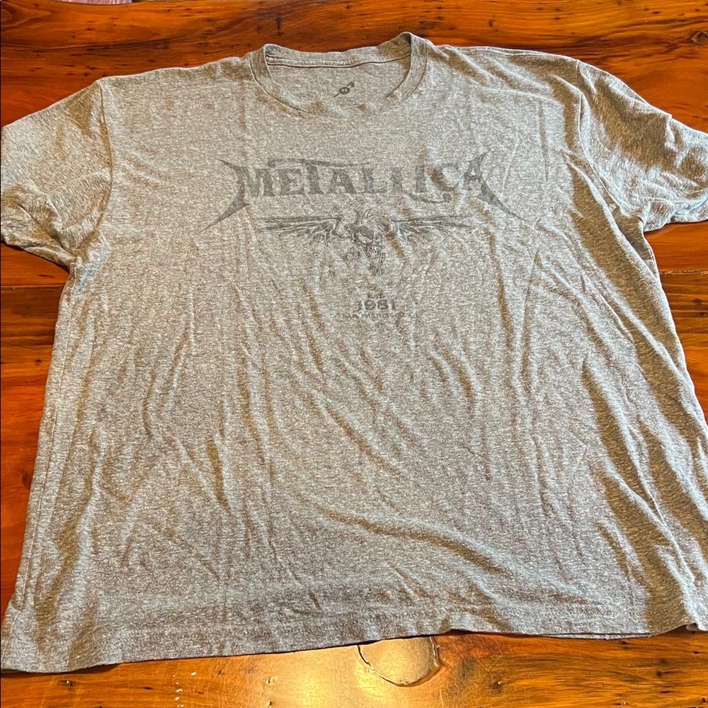 Metallica Gray T-Shirt